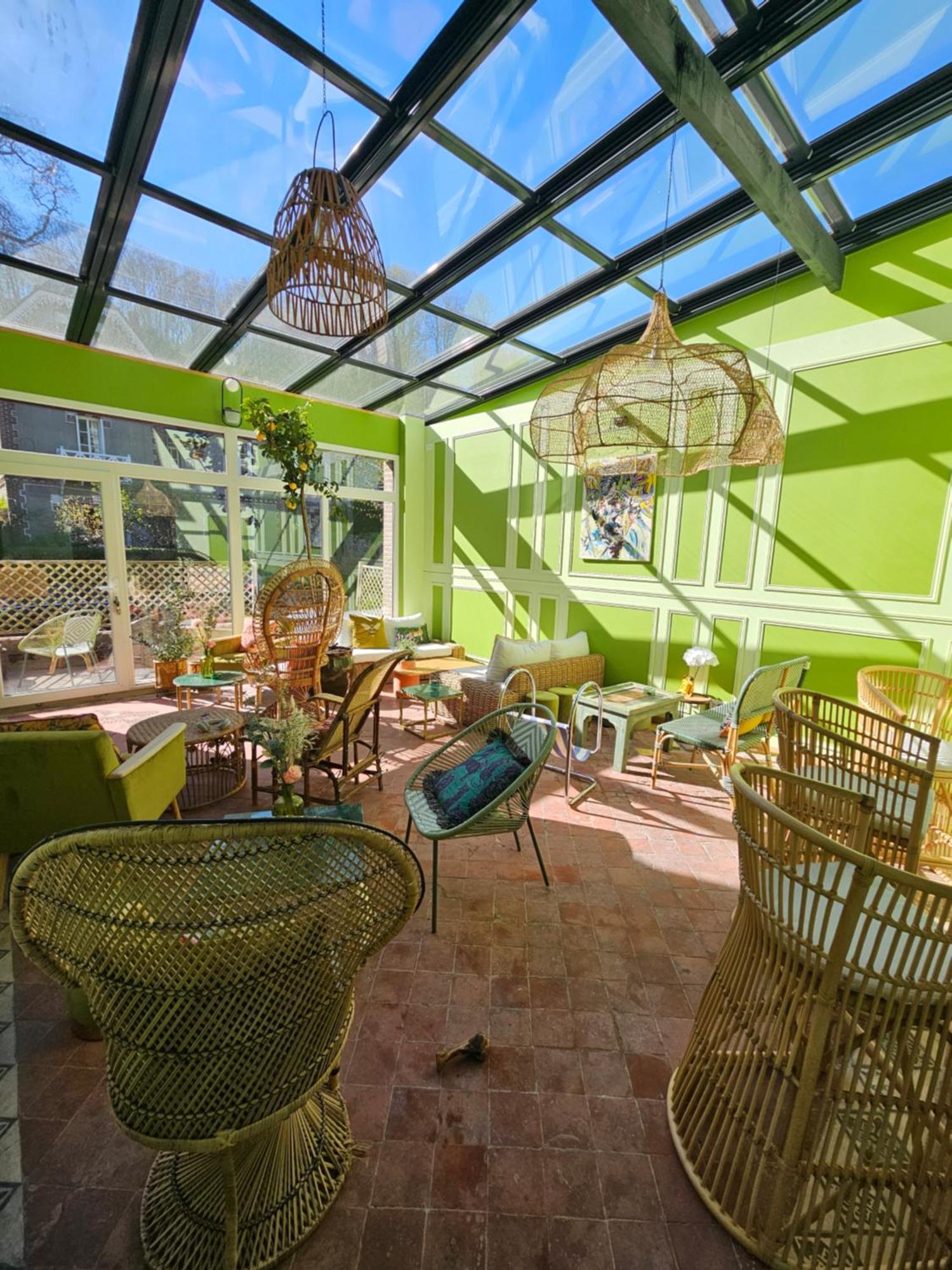La Villa Du Clos Normand Les Petites Dalles Auberge Familiale Saint-Martin-aux-Buneaux Extérieur photo